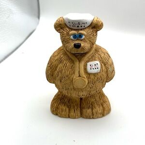 Sheila Philipp Imitating Life Teddy Bear RN Nurse Figure Figurine Betty USA